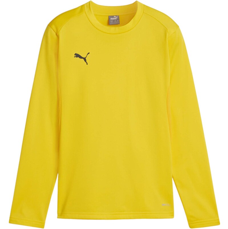 PUMA Sportovní mikina žlutá / černá