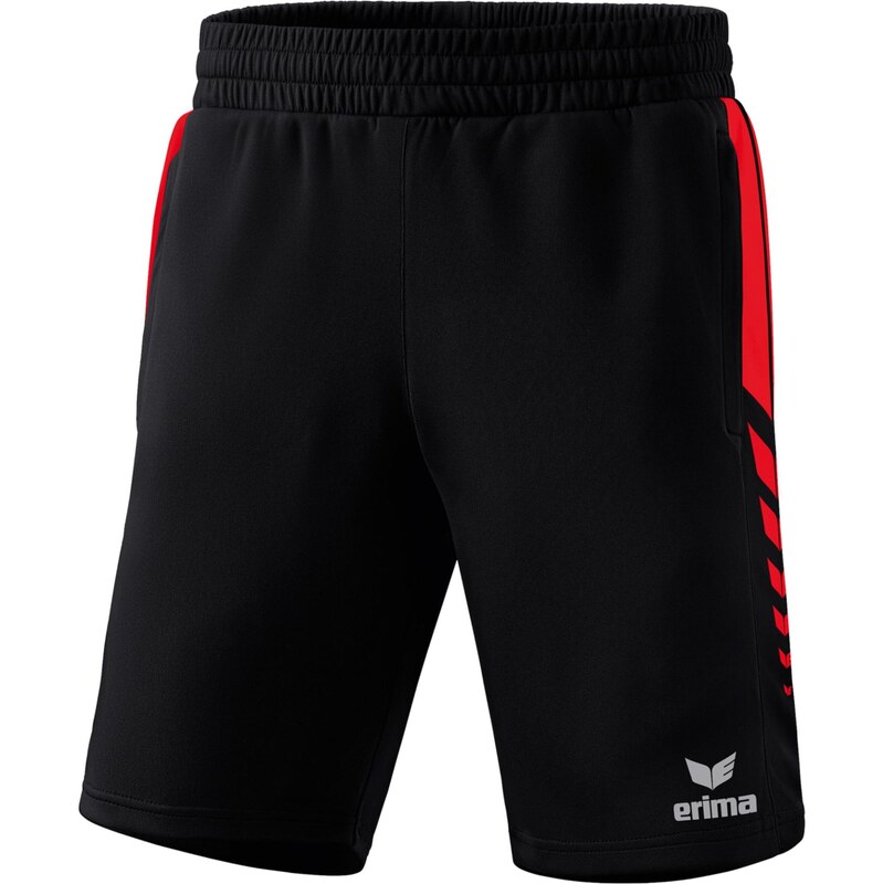 ERIMA Sportovní kalhoty červená / černá