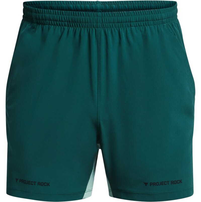UNDER ARMOUR Sportovní kalhoty Projekt Rock nefritová / tmavě