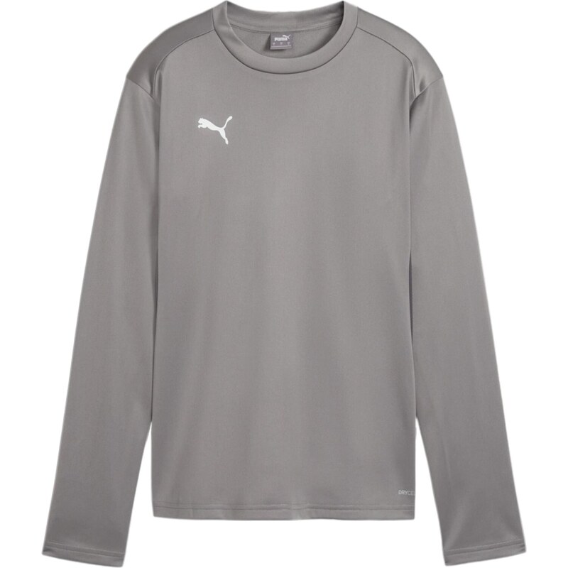 PUMA Sportovní mikina šedá / bílá 113480133