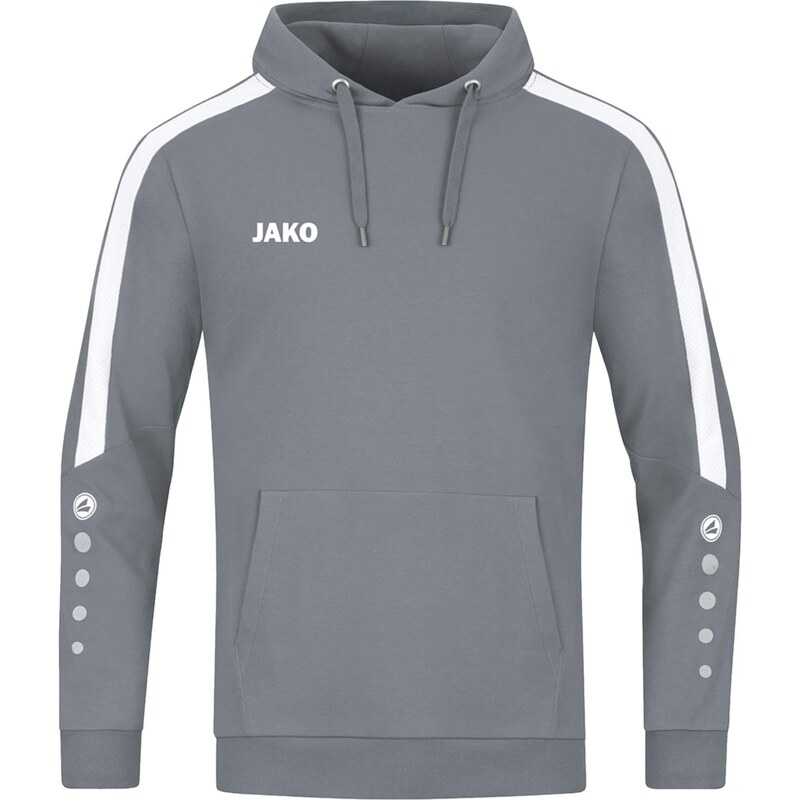 JAKO Sportovní mikina šedá / bílá 113480168