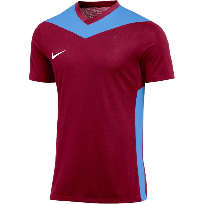 NIKE Funkční tričko nebeská modř / karmínově červené / bílá