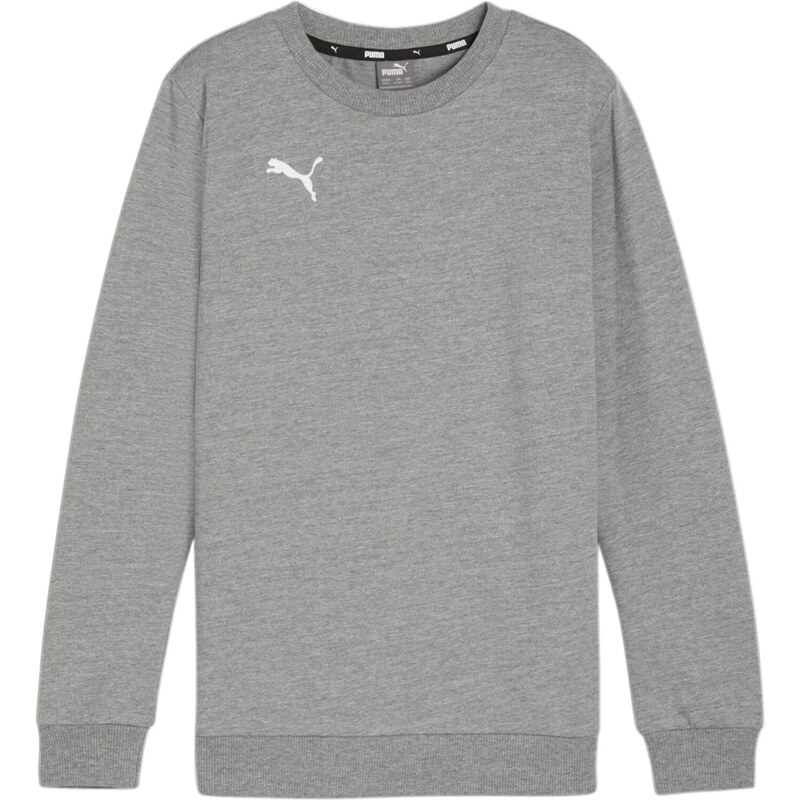 PUMA Sportovní mikina GOAL šedá / bílá