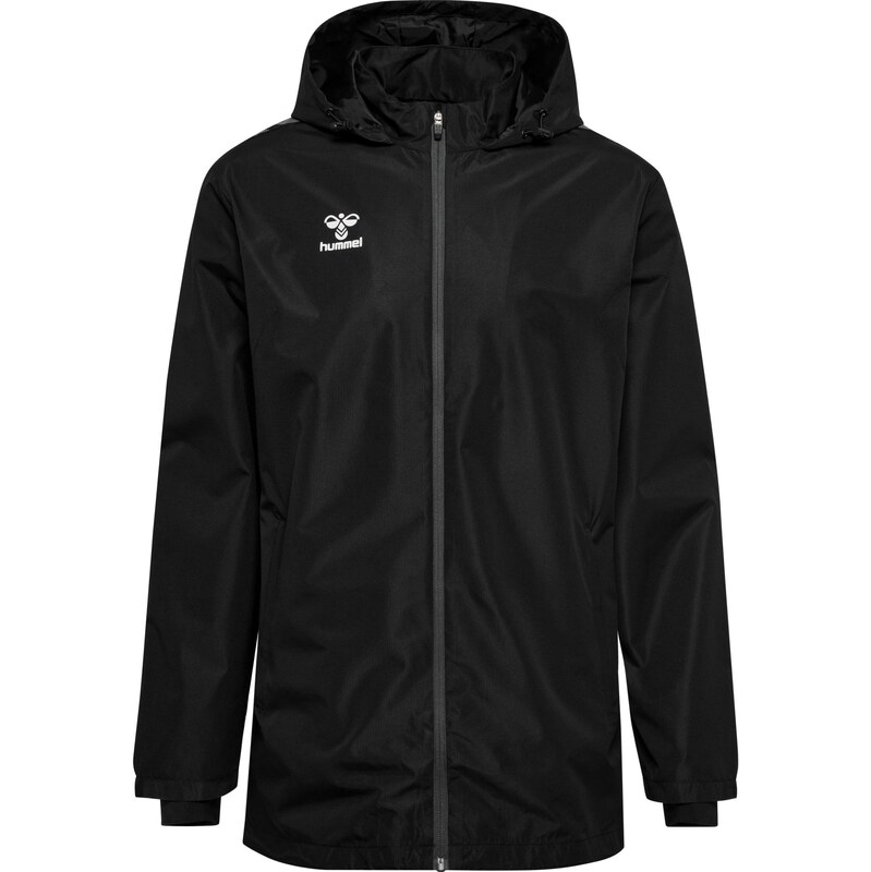 Hummel Sportovní bunda černá / bílá