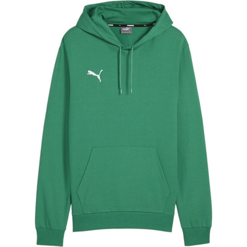 PUMA Sportovní mikina team Goal zelená / bílá