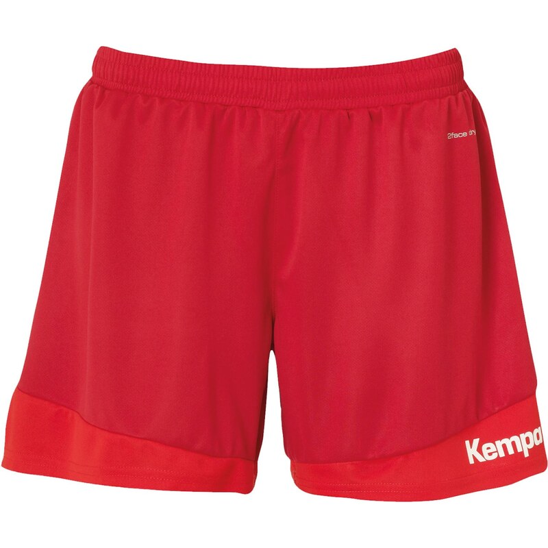 KEMPA Sportovní kalhoty červená / bílá