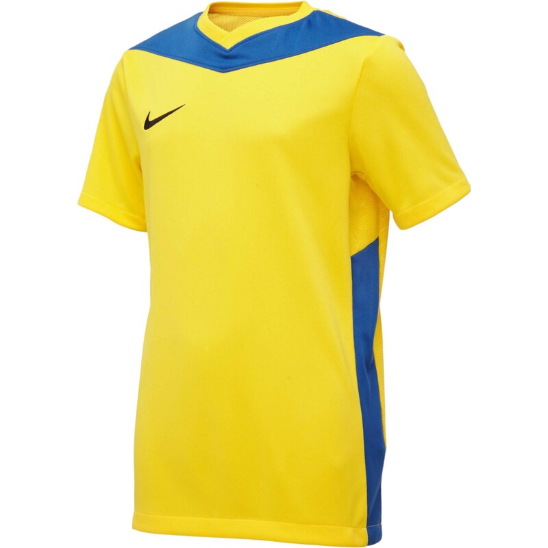 NIKE Funkční tričko kobaltová modř / žlutá