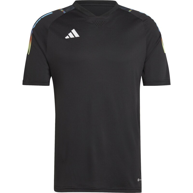 ADIDAS PERFORMANCE Funkční tričko šedá / černá / bílá