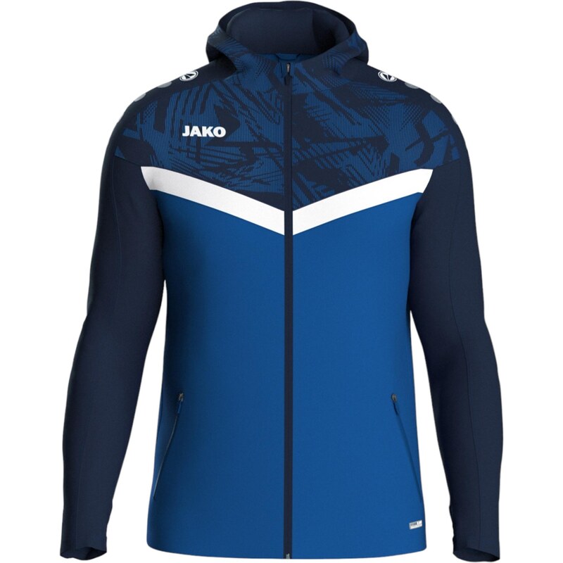 JAKO Sportovní bunda modrá / námořnická modř / bílá