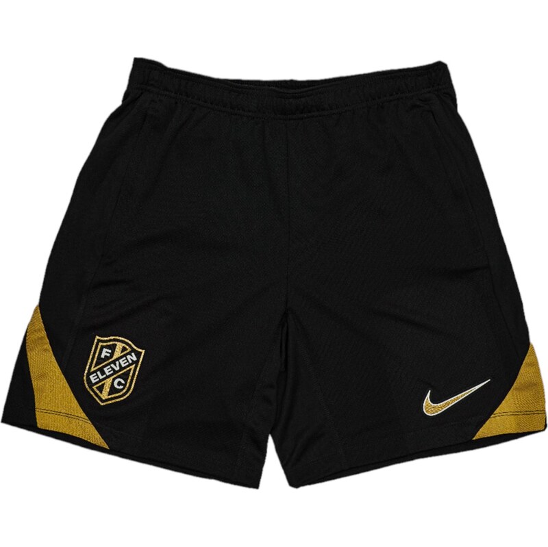 NIKE Sportovní kalhoty zlatá / černá