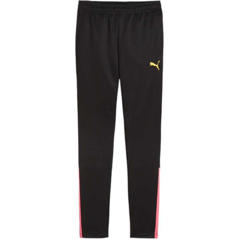 PUMA Sportovní kalhoty TeamLiga žlutá / růžová / černá
