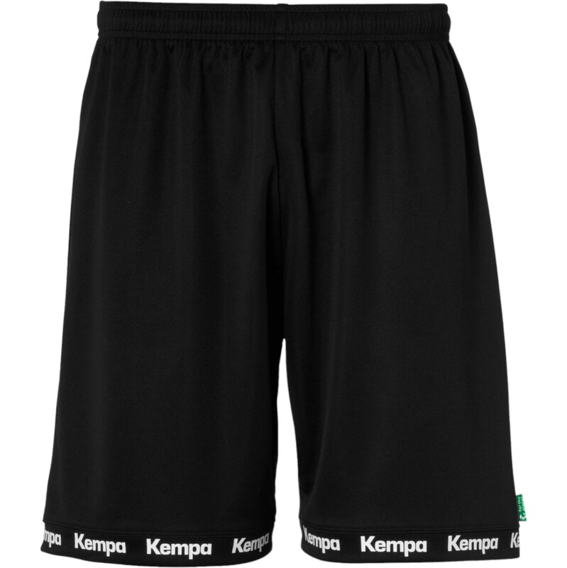 KEMPA Sportovní kalhoty černá / bílá