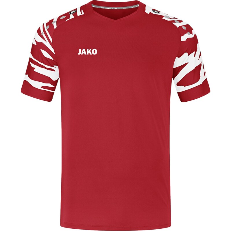 JAKO Funkční tričko červená / bílá