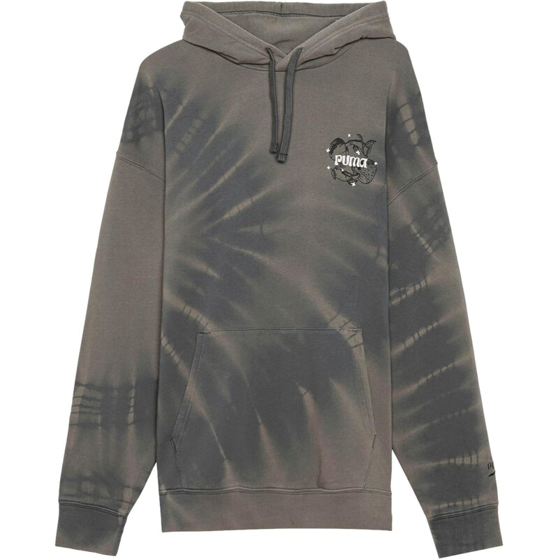 PUMA Sportovní mikina grafitová / khaki / černá / bílá