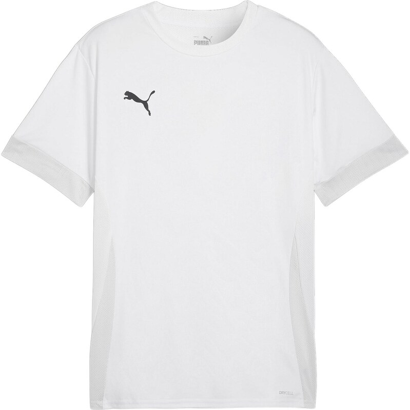 PUMA Funkční tričko šedá / tmavě šedá / bílá