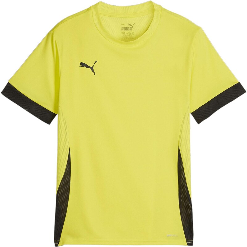 PUMA Funkční tričko limone / černá