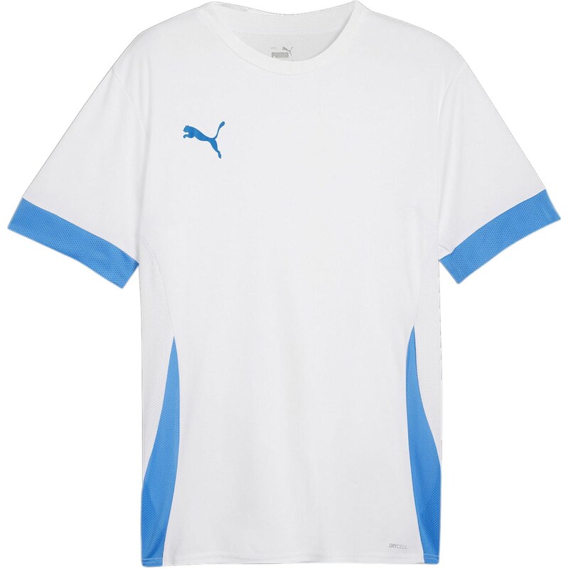PUMA Funkční tričko modrá / bílá