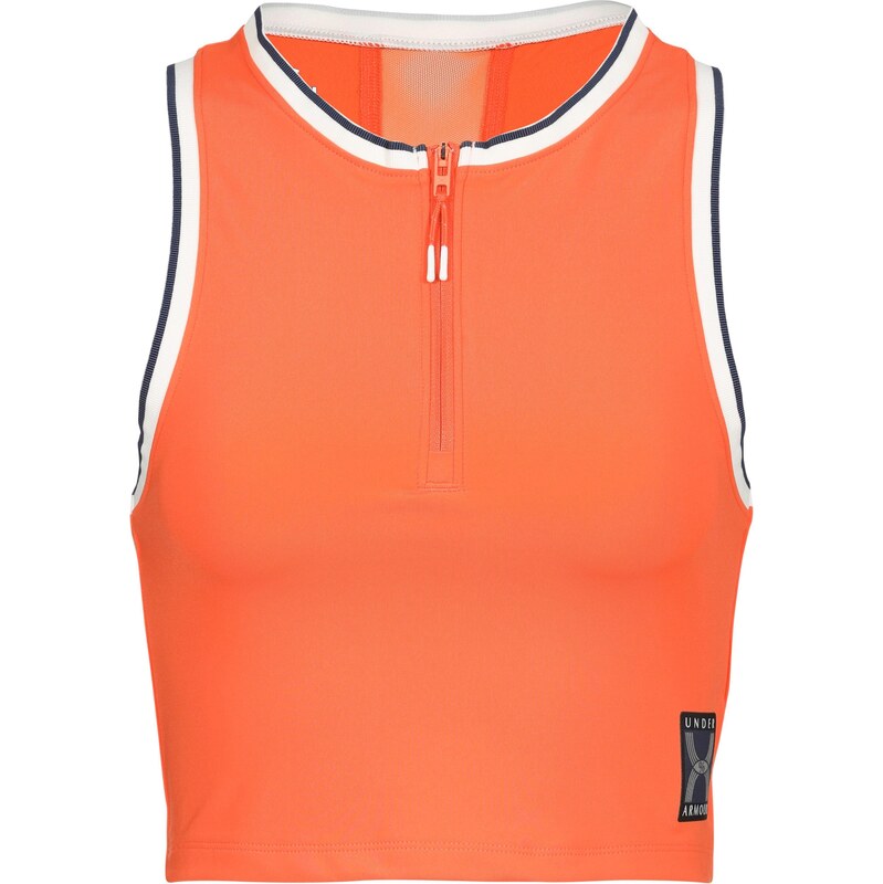 UNDER ARMOUR Sportovní top Run 96 námořnická modř / oranžová /