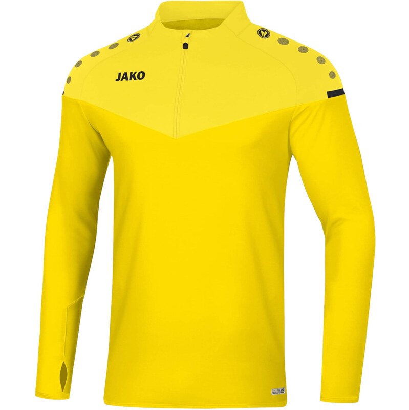 JAKO Sportovní mikina Champ 2.0 žlutá / černá