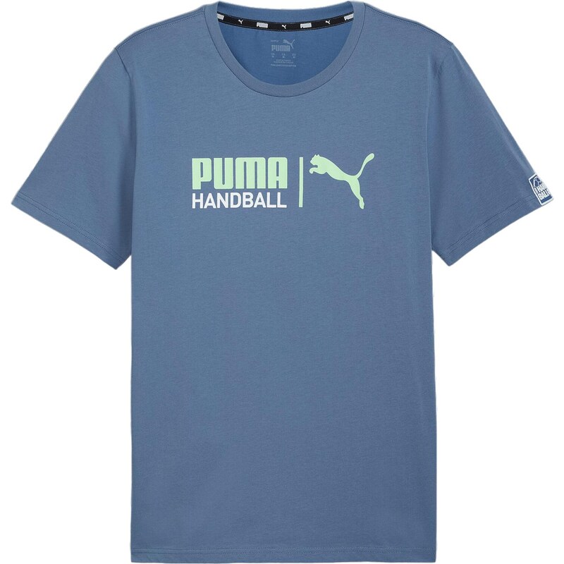 PUMA Funkční tričko modrá / azurová
