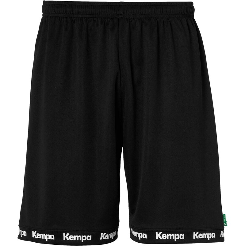 KEMPA Sportovní kalhoty černá / bílá