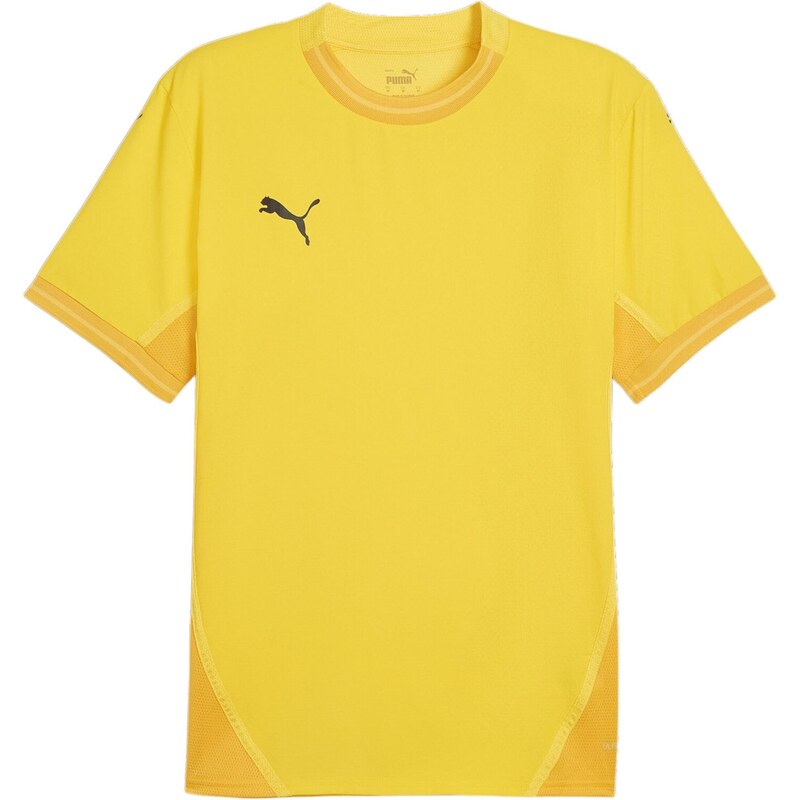 PUMA Funkční tričko TeamFinal žlutá / tmavě žlutá / černá