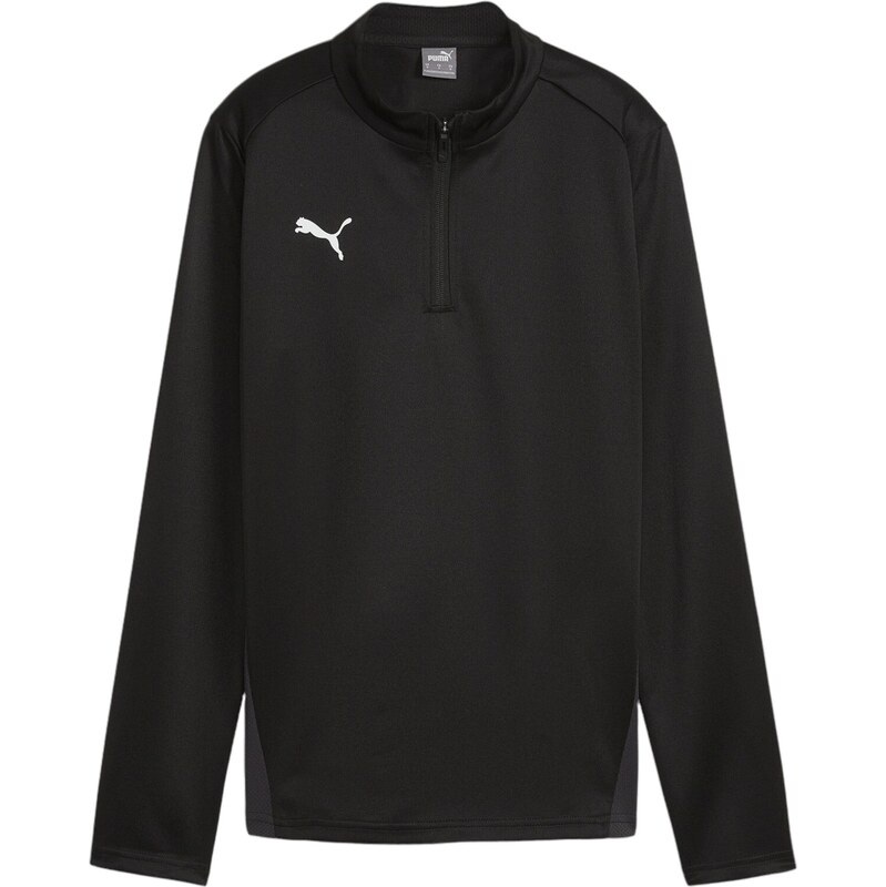 PUMA Funkční tričko černá / bílá