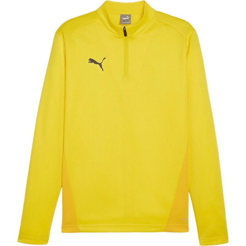 PUMA Funkční tričko TeamGoal žlutá / kari / černá