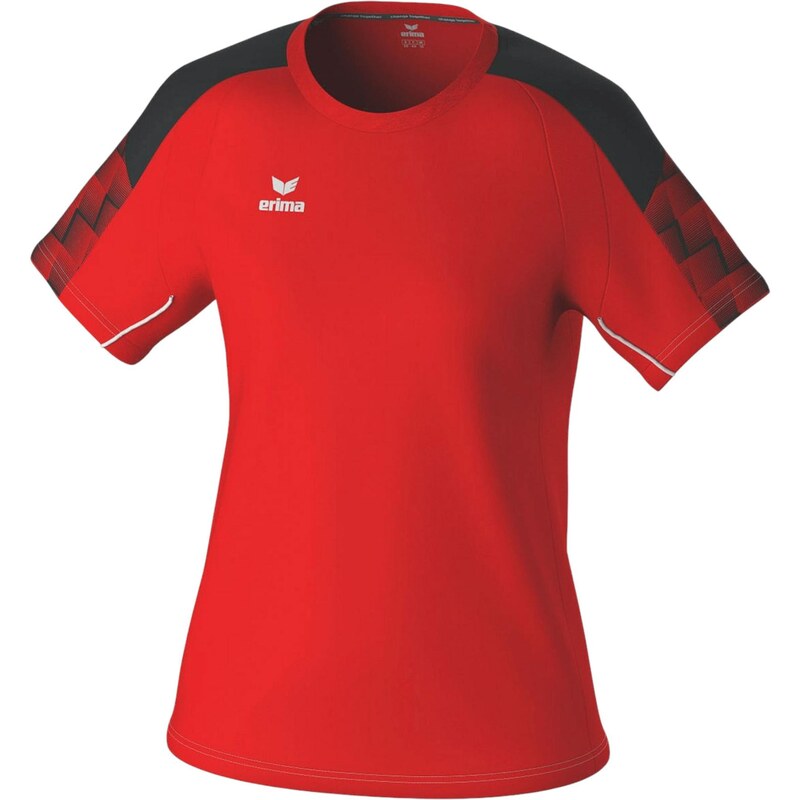 ERIMA Trikot světle červená / černá / bílá