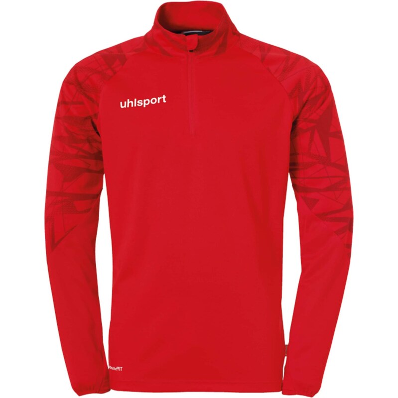 UHLSPORT Funkční tričko červená / černá / bílá