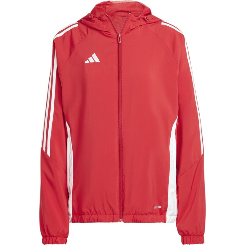 ADIDAS PERFORMANCE Sportovní bunda červená / offwhite