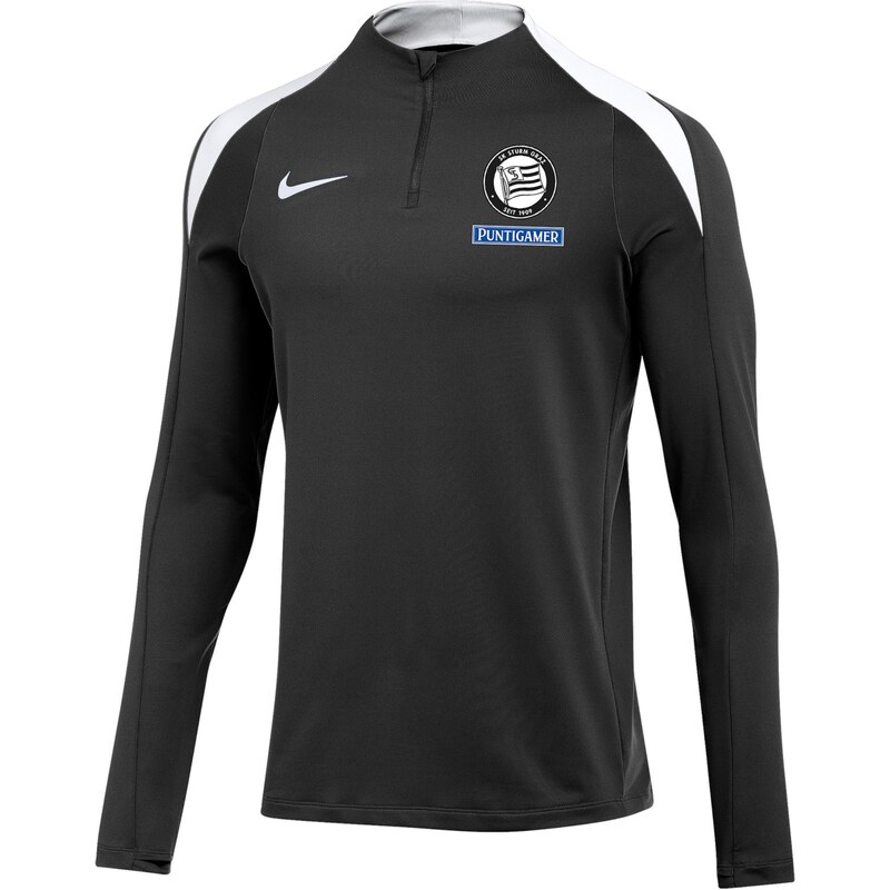 NIKE Funkční tričko nebeská modř / černá / bílá