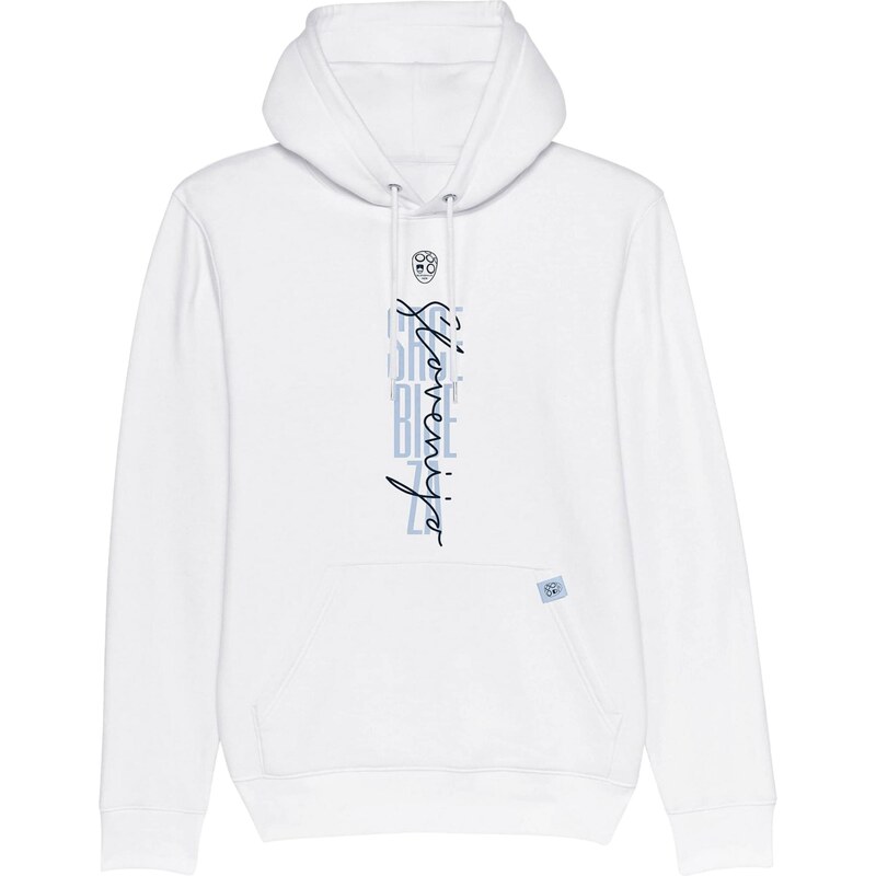 NIKE Sportovní mikina opálová / černá / bílá