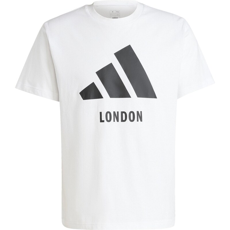 ADIDAS PERFORMANCE Funkční tričko London černá / bílá