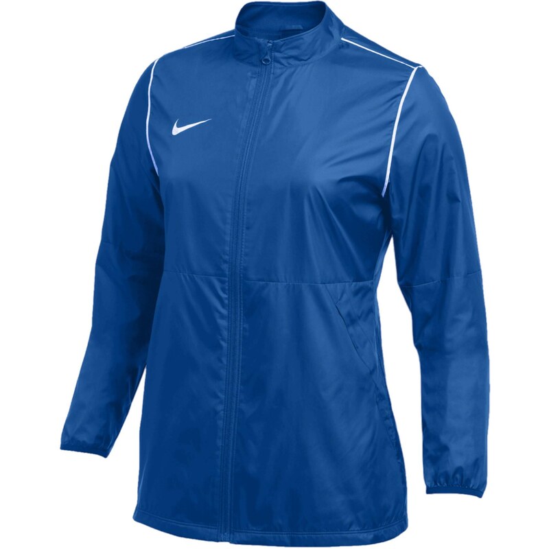 NIKE Sportovní bunda modrá / bílá