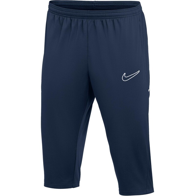 NIKE Sportovní kalhoty Academy 25 tmavě modrá / bílá