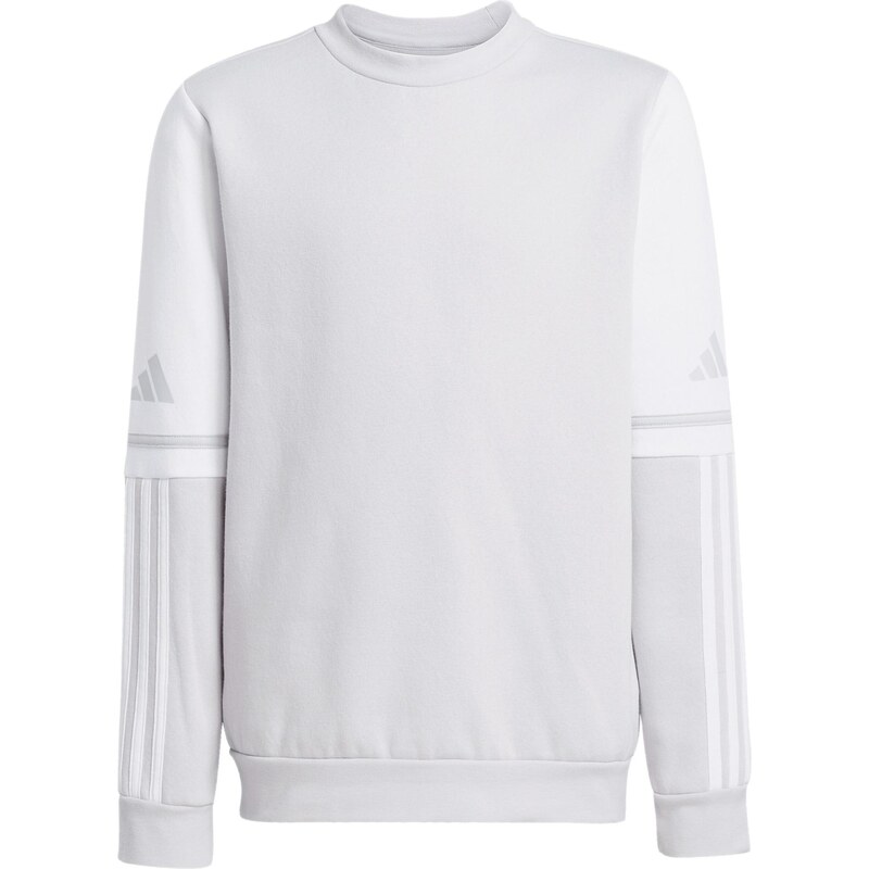 ADIDAS PERFORMANCE Sportovní mikina šedá / bílá