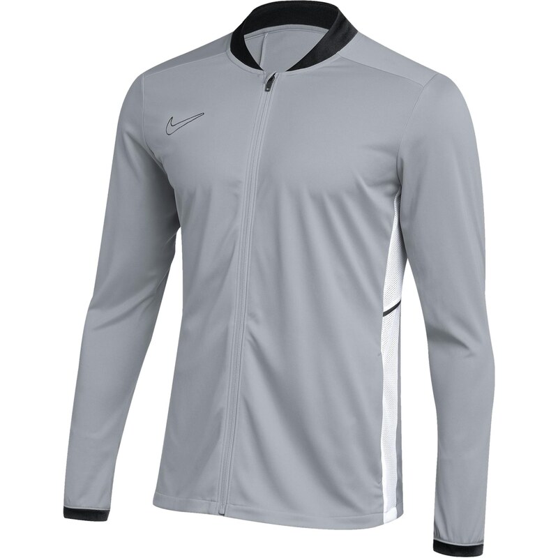 NIKE Sportovní bunda Academy 25 čedičová šedá / černá / bílá