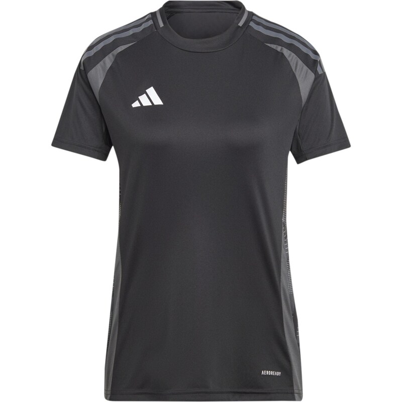 ADIDAS PERFORMANCE Funkční tričko šedá / černá / bílá