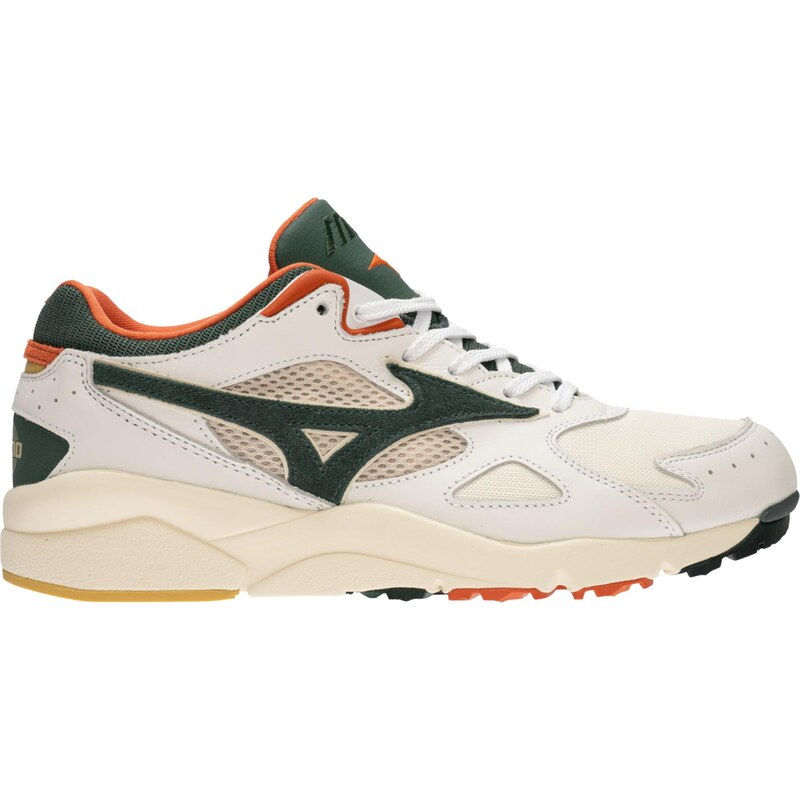 MIZUNO Běžecká obuv zelená / bílá