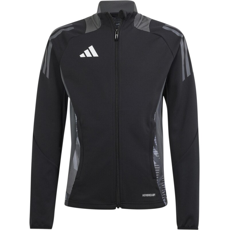 ADIDAS PERFORMANCE Sportovní bunda šedá / černá
