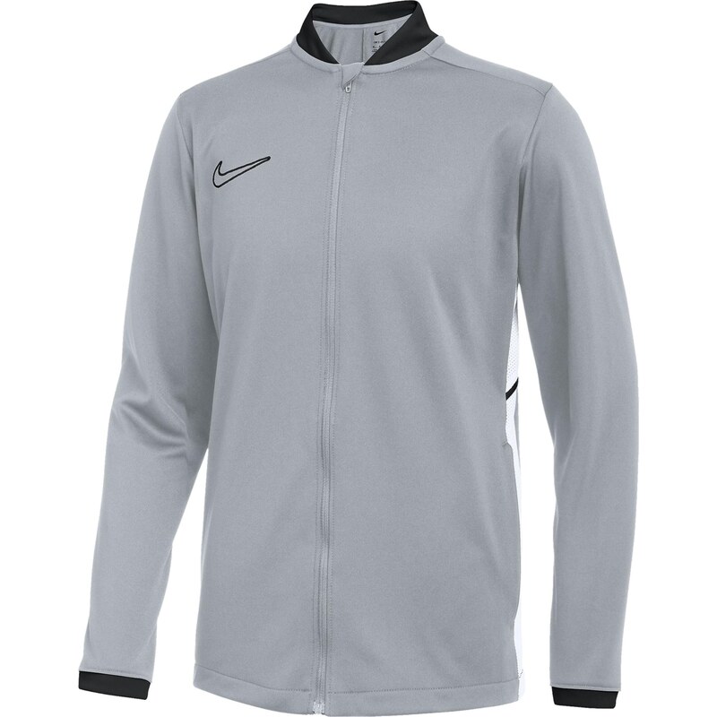 NIKE Sportovní mikina Academy 25 šedá / černá / bílá