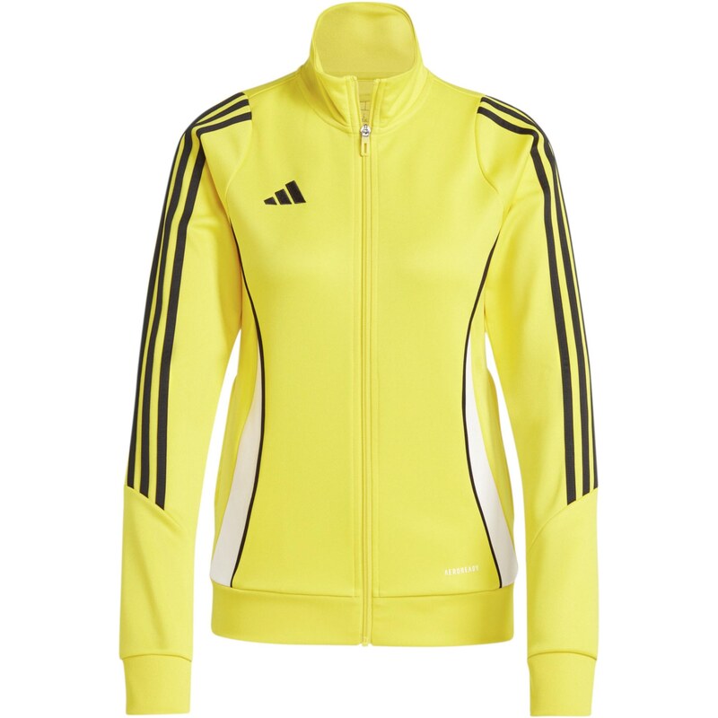 ADIDAS PERFORMANCE Sportovní bunda Tiro žlutá / černá / bílá