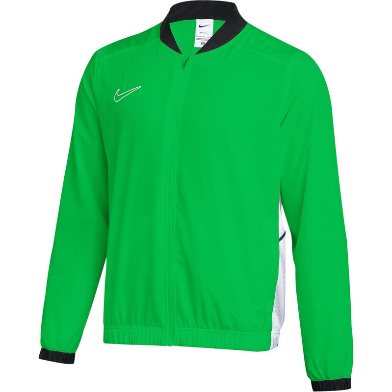 NIKE Sportovní bunda Academy 25 limetková / černá / bílá