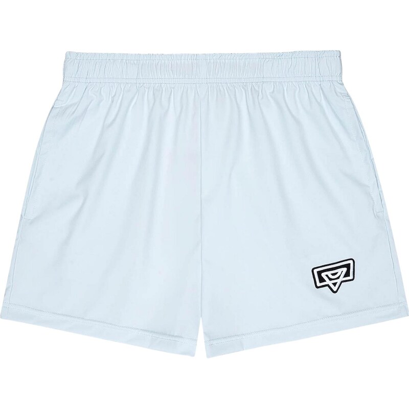 Bucketz Sportovní kalhoty světlemodrá / černá / bílá