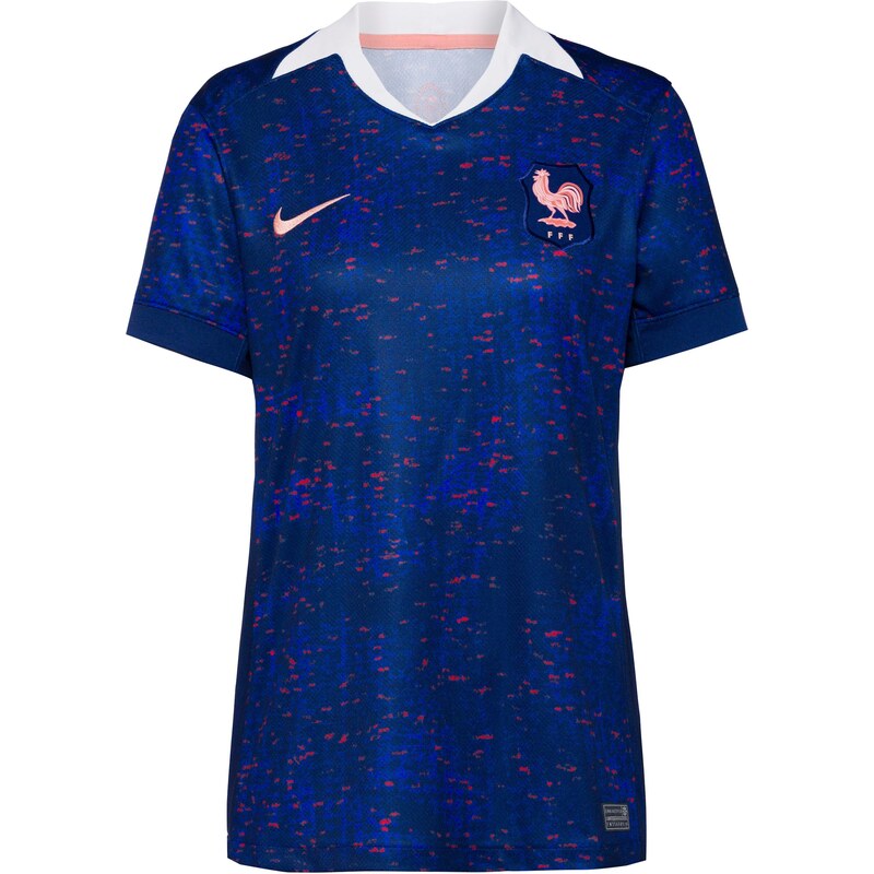 NIKE Trikot Frankreich enciánová modrá / růžová / bílá 113484505
