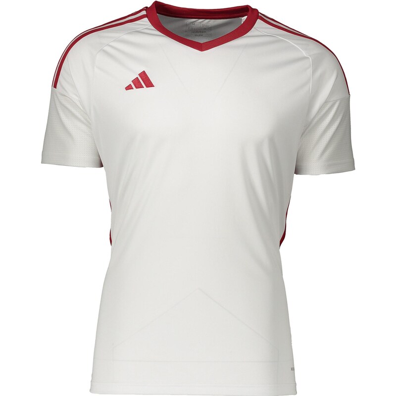ADIDAS PERFORMANCE Funkční tričko jasně červená / bílá