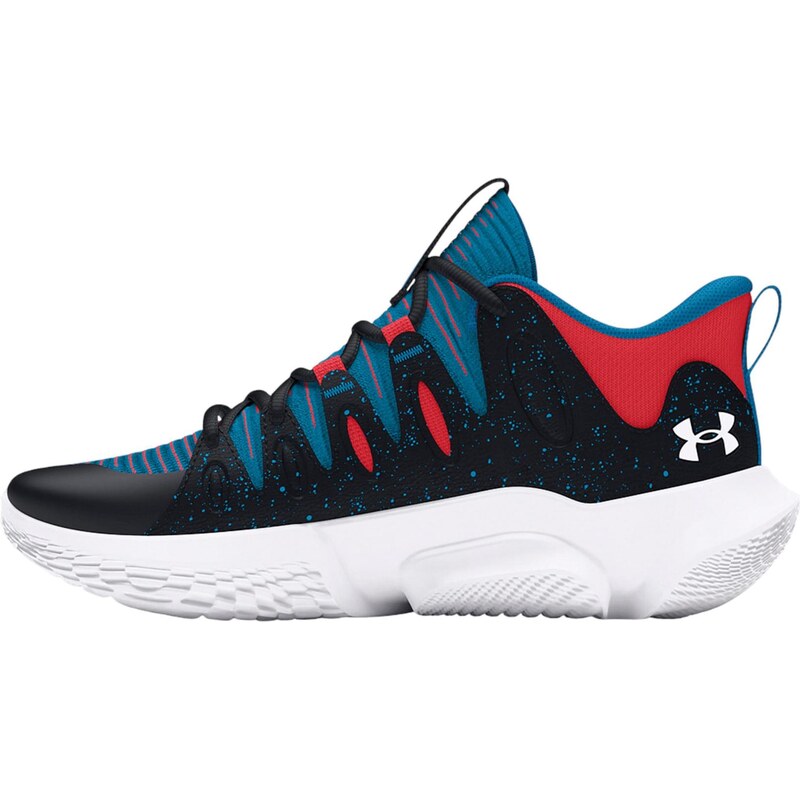 UNDER ARMOUR Sportovní boty modrá / červená / černá 113484262