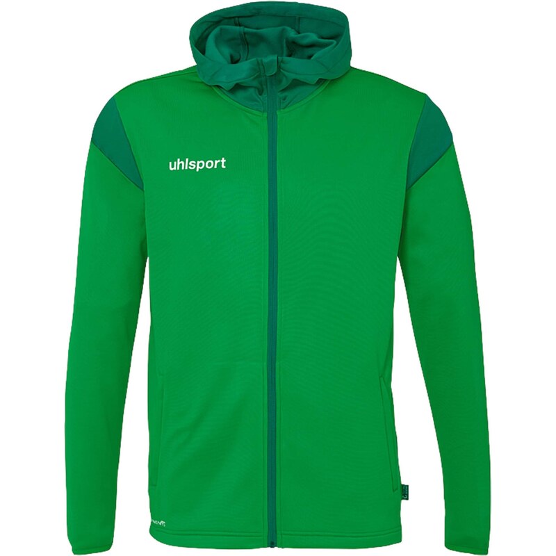 UHLSPORT Sportovní bunda zelená / limetková