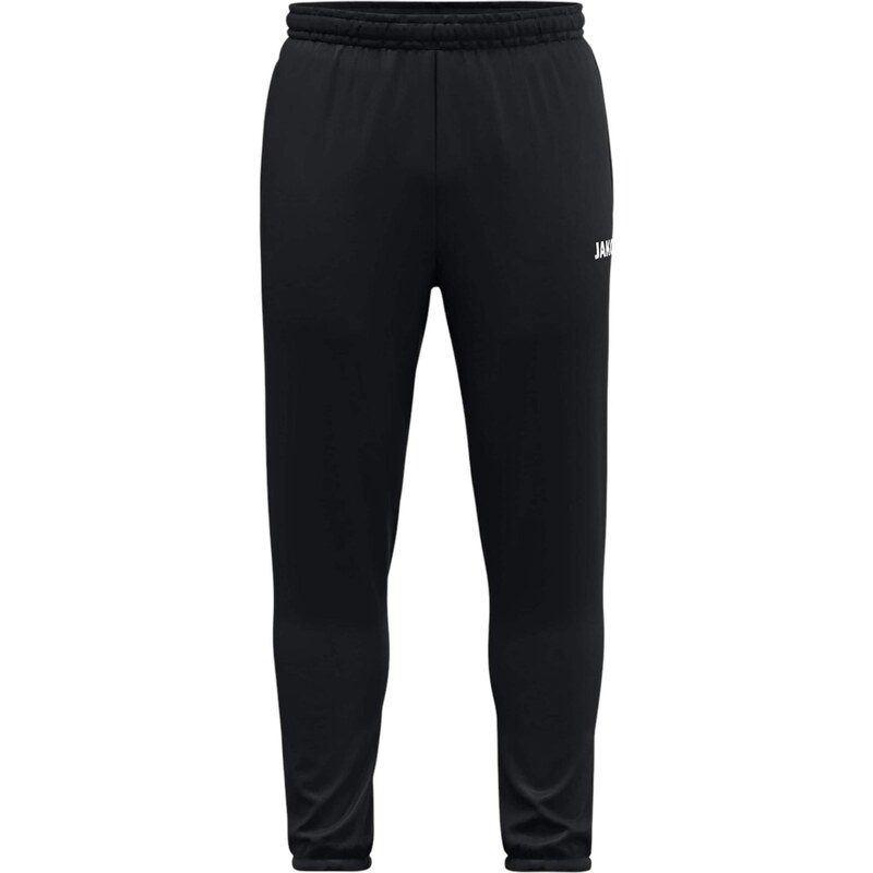 JAKO Sportovní kalhoty Dynamic Freizeit černá / bílá